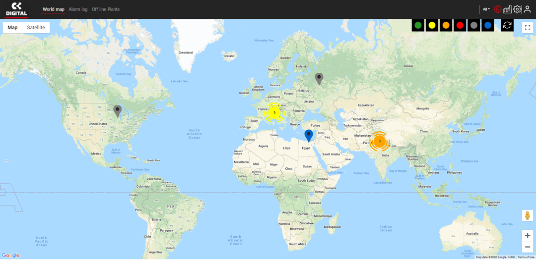 MAPS monitoring for digital remote maintenance